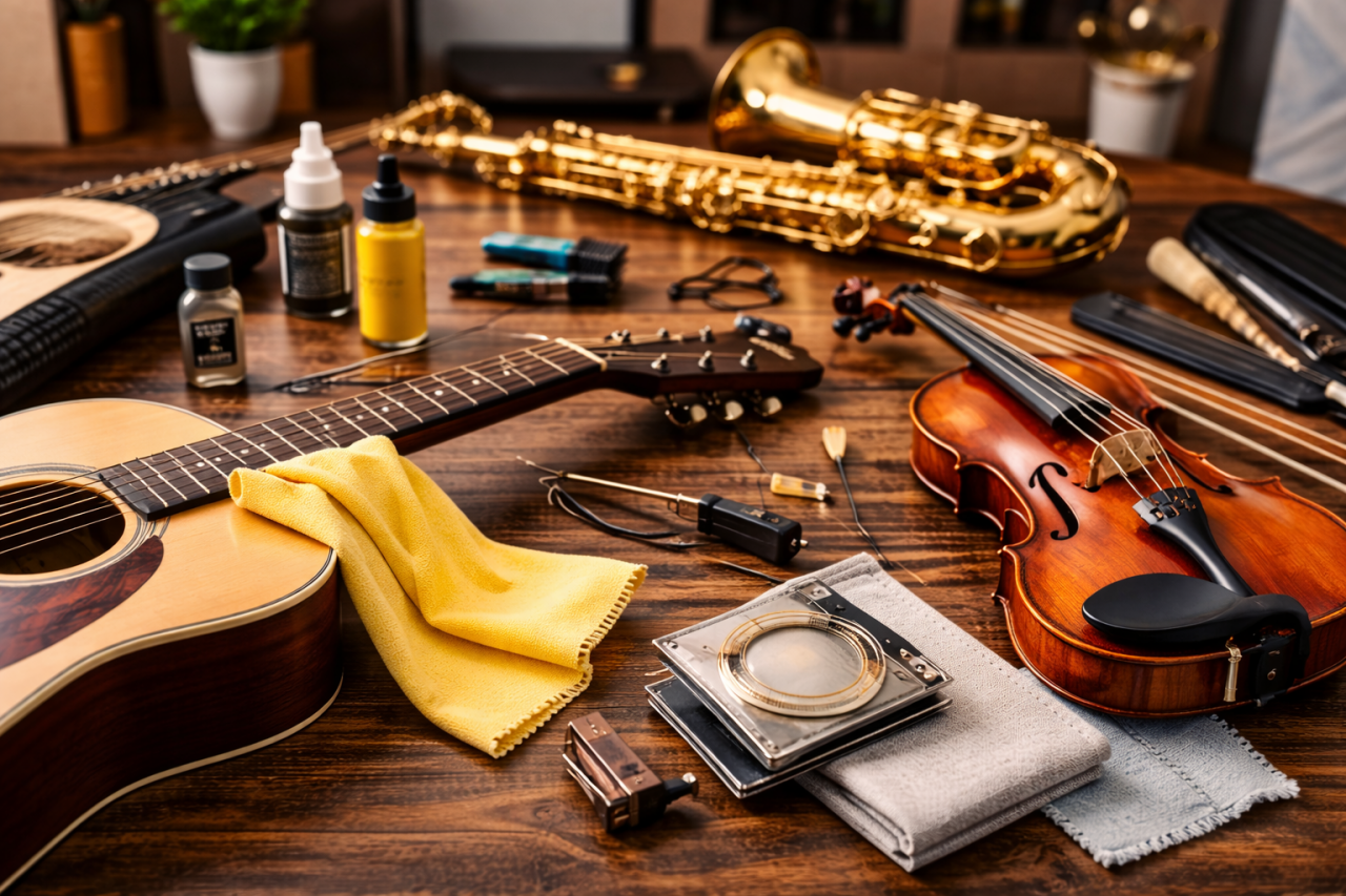 Müzik Aleti Bakımı Nasıl Yapılmalı? Uzun Ömürlü Kullanım İçin İpuçları