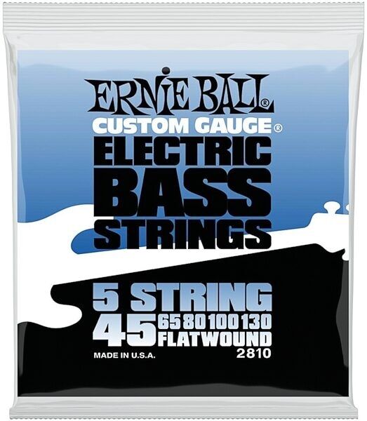 Ernie Ball P02810 Flat 45-130 (5 Telli) Bas Gitar Teli