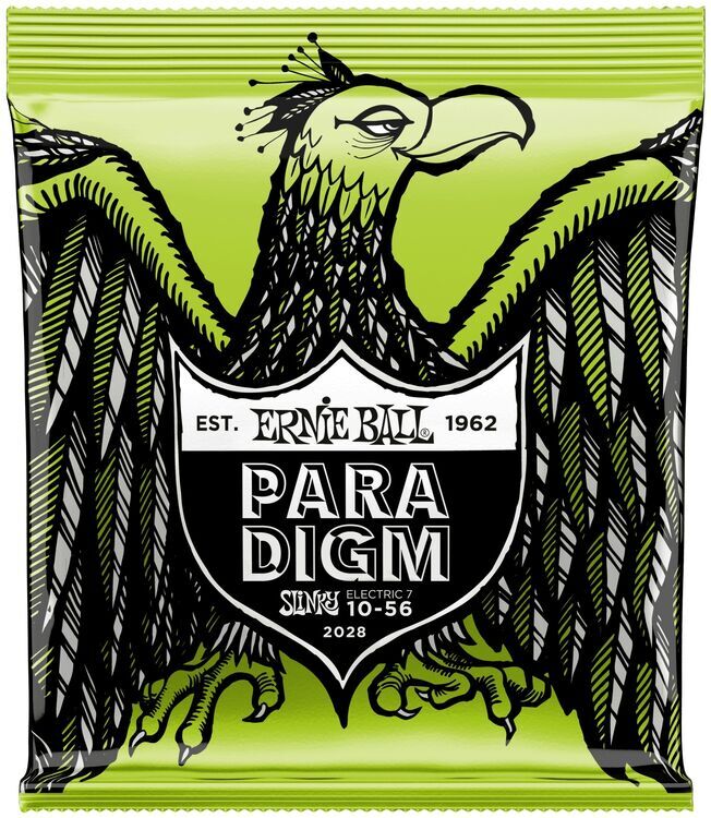 ERNIE BALL Regular Slinky Paradigm 10-56 7 Telli Elektro Gitar Teli