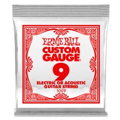 ERNIE BALL P01009 .009 Sargısız Çelik Elektro (Tek Tel)