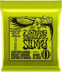 ERNIE BALL Regular Slinky 10-56 7 Telli Nickel Wound Elektro Gitar Teli