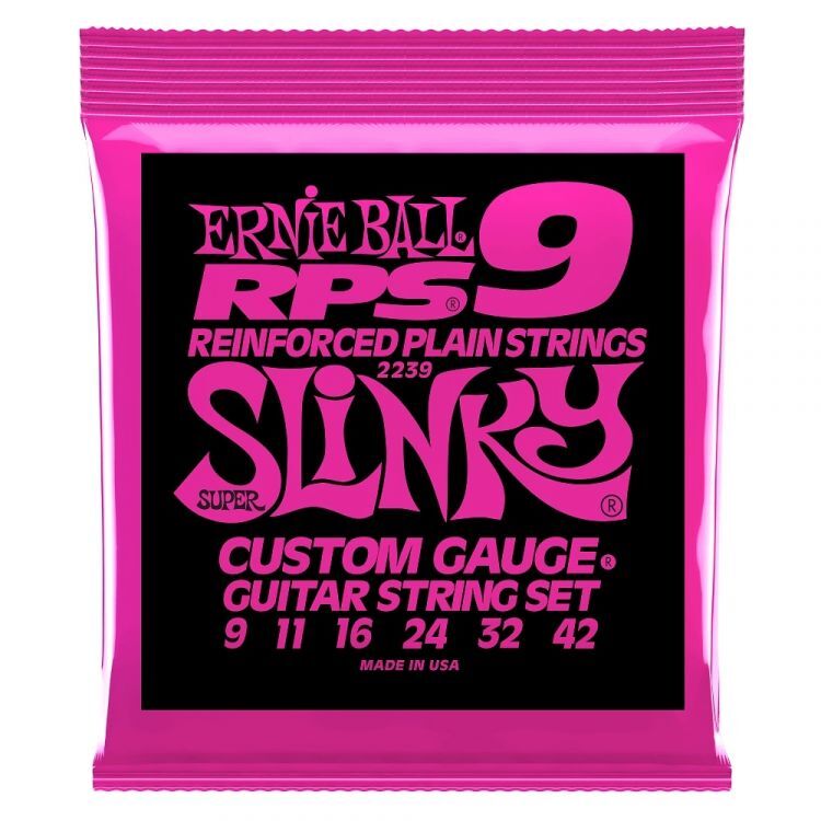 Ernie Ball P02239 (RPS-9) Slinky Nickel 09-42 Elektro Gitar Teli