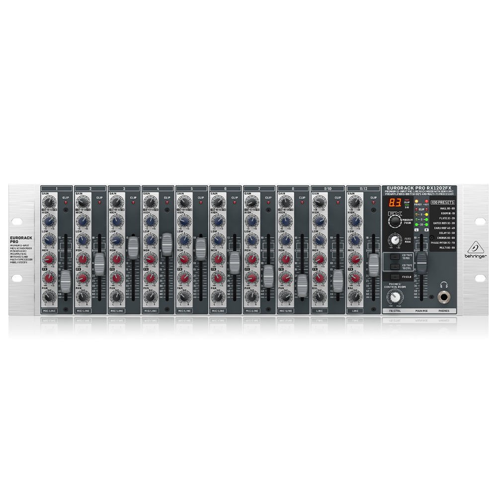 BEHRINGER XENYX  Premium 12 Girişli Mic/Line Rack Mikser