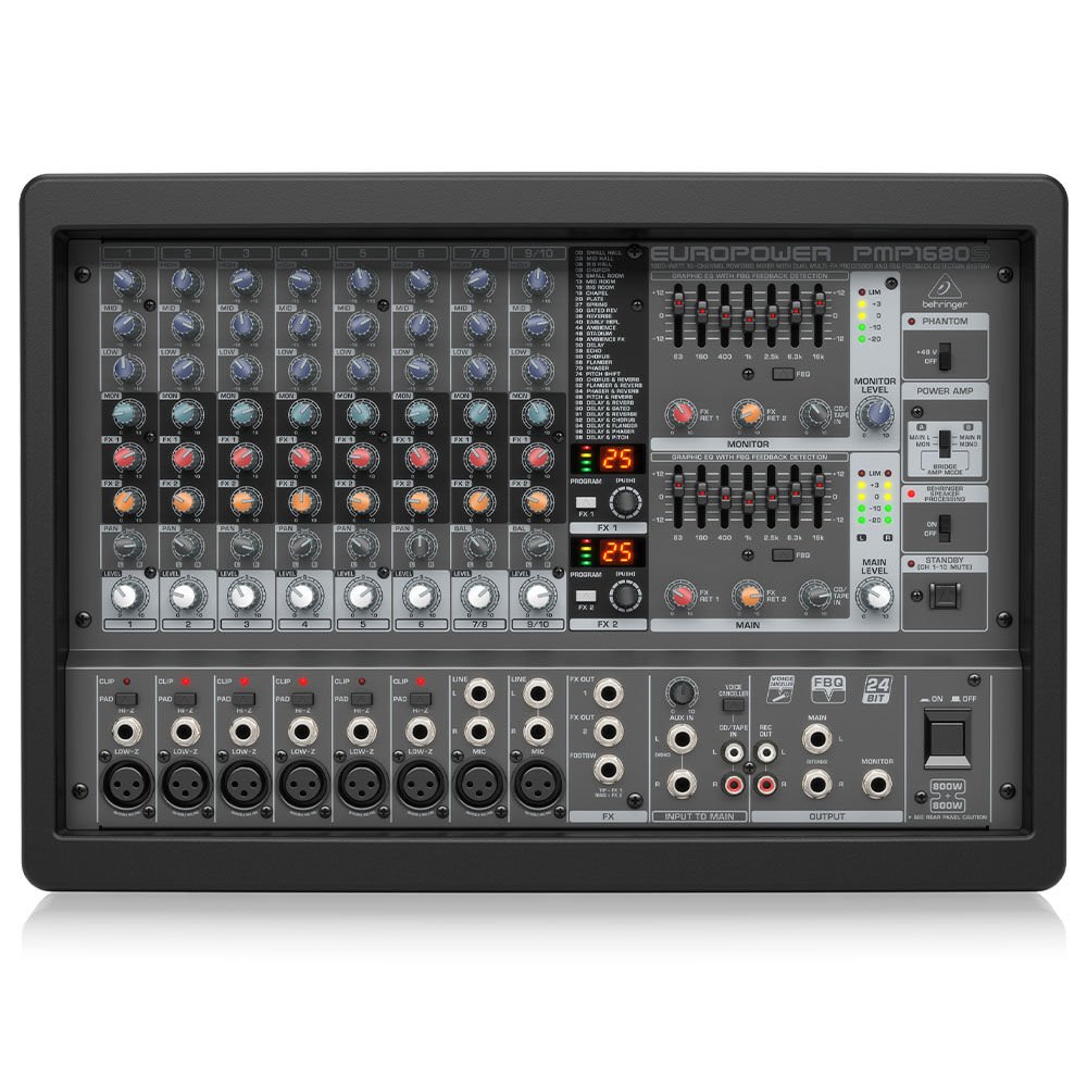 BEHRINGER PMP1680S EuroPower Mixer