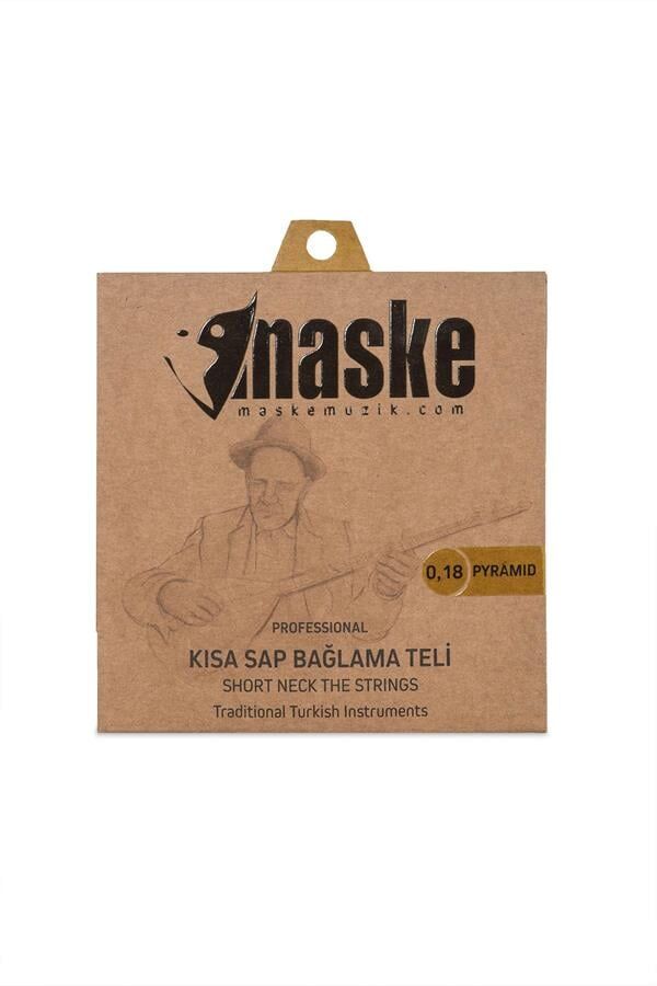 Maske MT18P 018 Piramit Kısa Bağlama Teli
