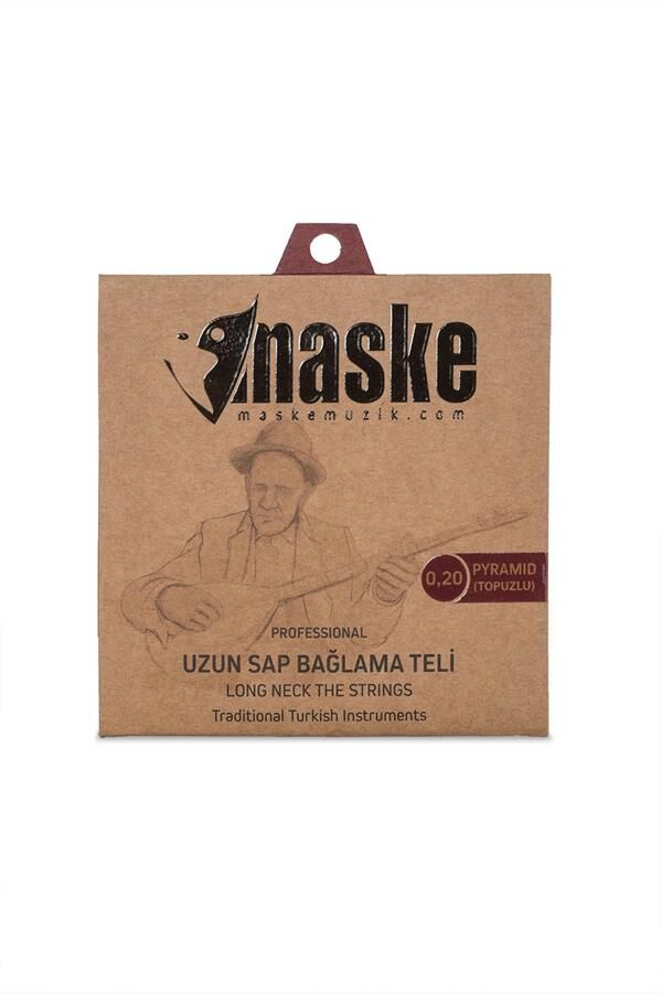 Maske MT20TP 020 Piramit Uzun Bağlama Teli