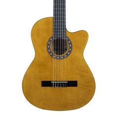 Barcelona LC 3900 CYW Kahverengi Cutaway Klasik Gitar