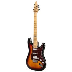 Zoppran Carneville ZX5SB Sunburst Elektro Gitar