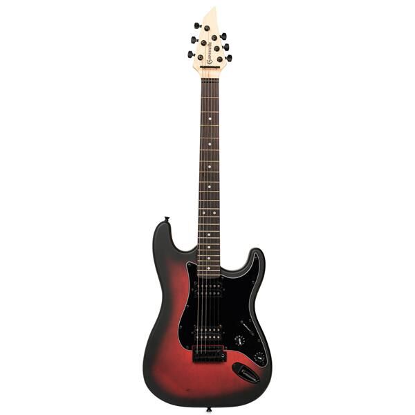 Zoppran Carneville Black Diamond Series BD100RB Kırmızı Elektro Gitar