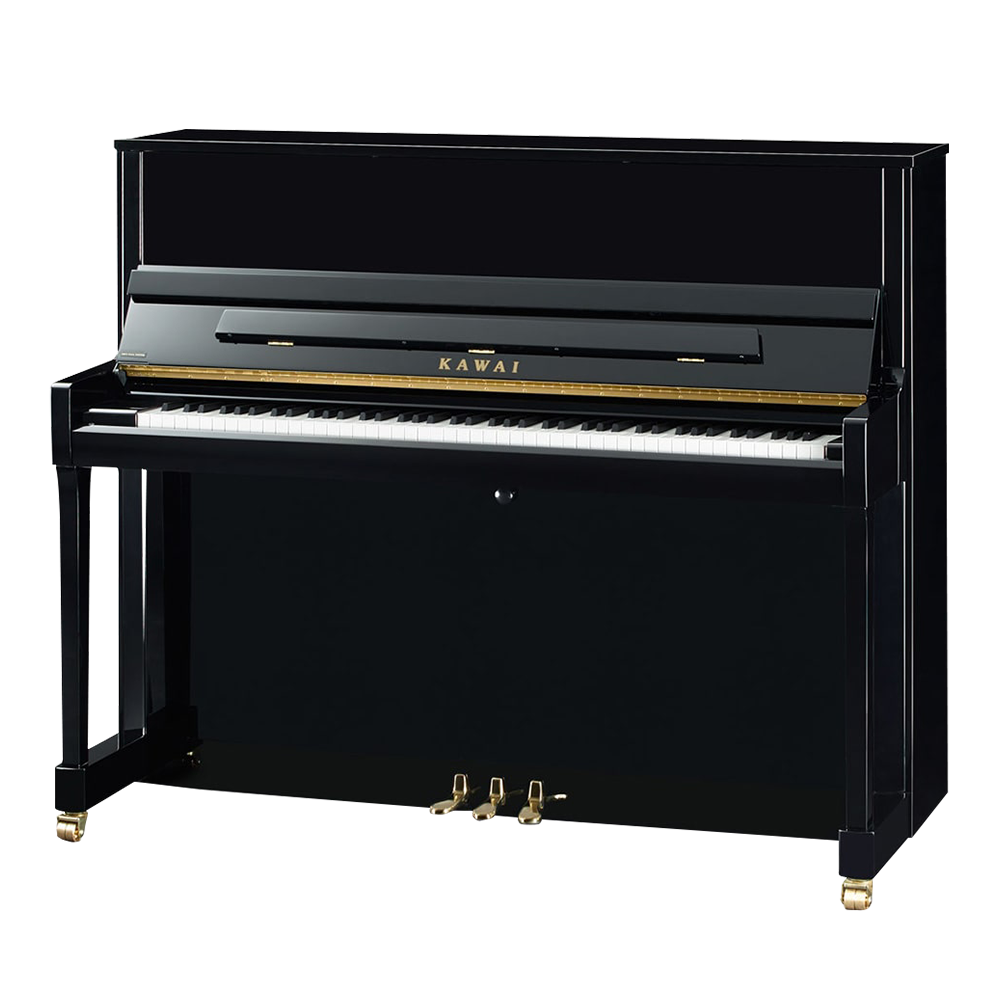KAWAI K-300 M/PEP Parlak Siyah 122 CM Duvar Piyanosu