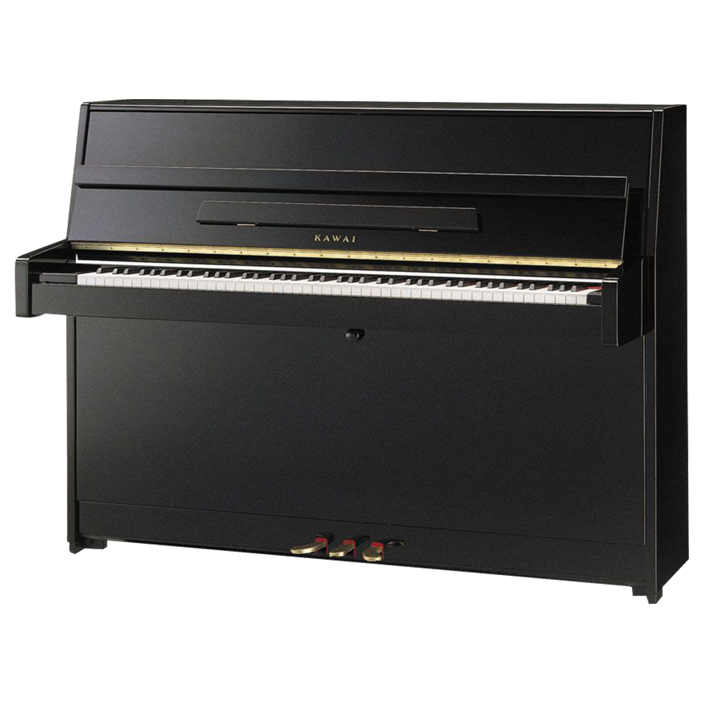 KAWAI K-15E M/PEP Parlak Siyah 110 CM Duvar Piyanosu