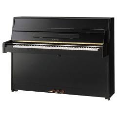 KAWAI K-15E M/PEP Parlak Siyah 110 CM Duvar Piyanosu