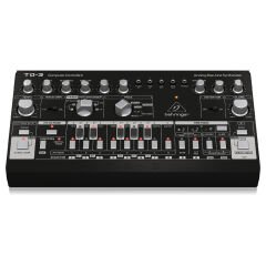 BEHRINGER TD-3-BK Analog Bass Line Synthesizer (Siyah)