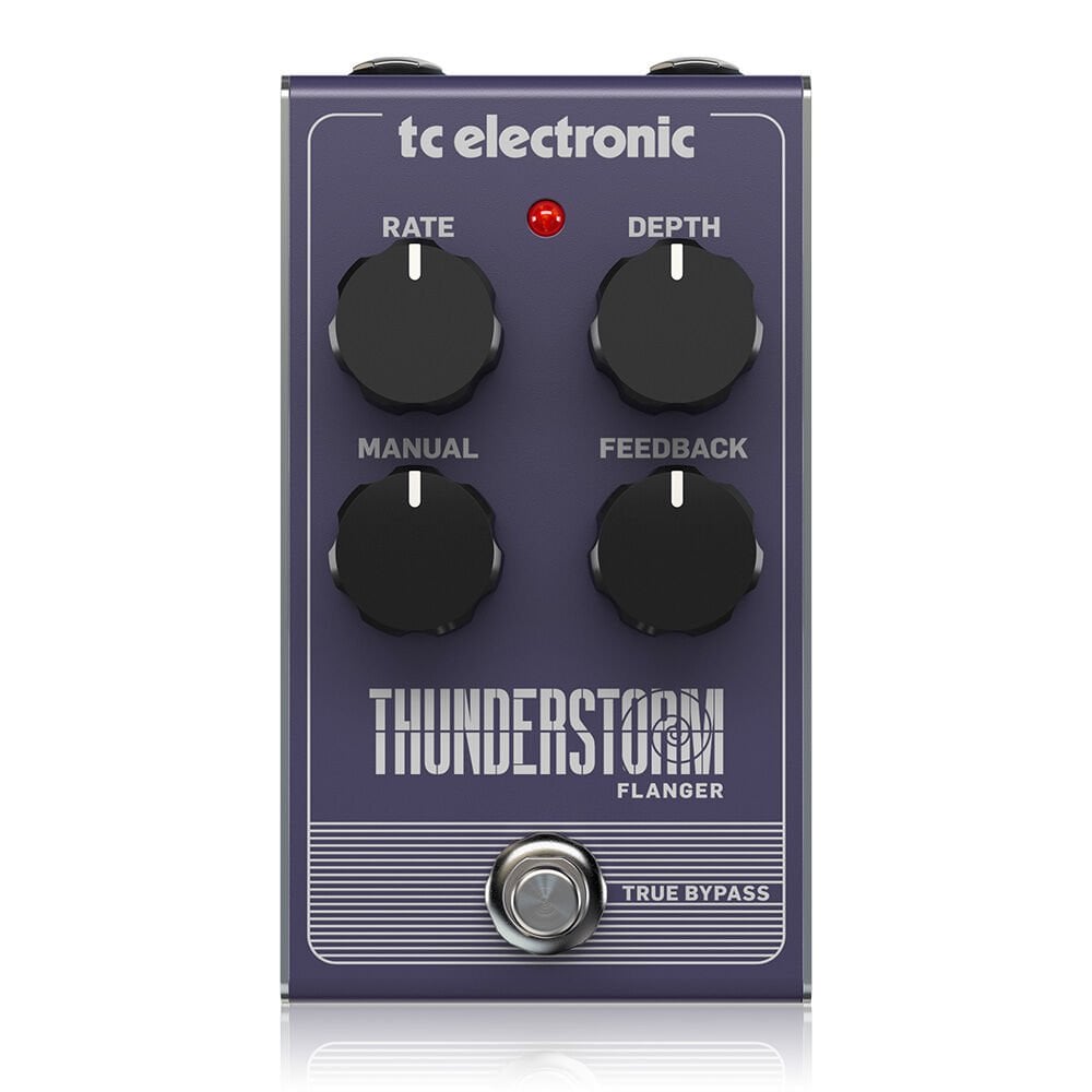 TC Electronic THUNDERSTORM FLANGER Vintage-Style Flanger Pedal