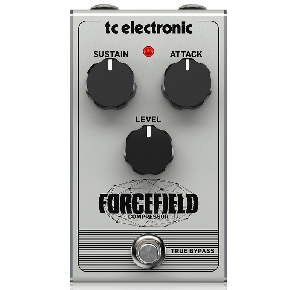 TC Electronic FORCEFIELD COMPRESSOR Classic Compressor/Limiter Pedal