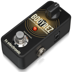 TC Electronic BODYREZ ACOUSTIC PICKUP ENHANCER Ultra-Compact Acoustic Guitar Pedal