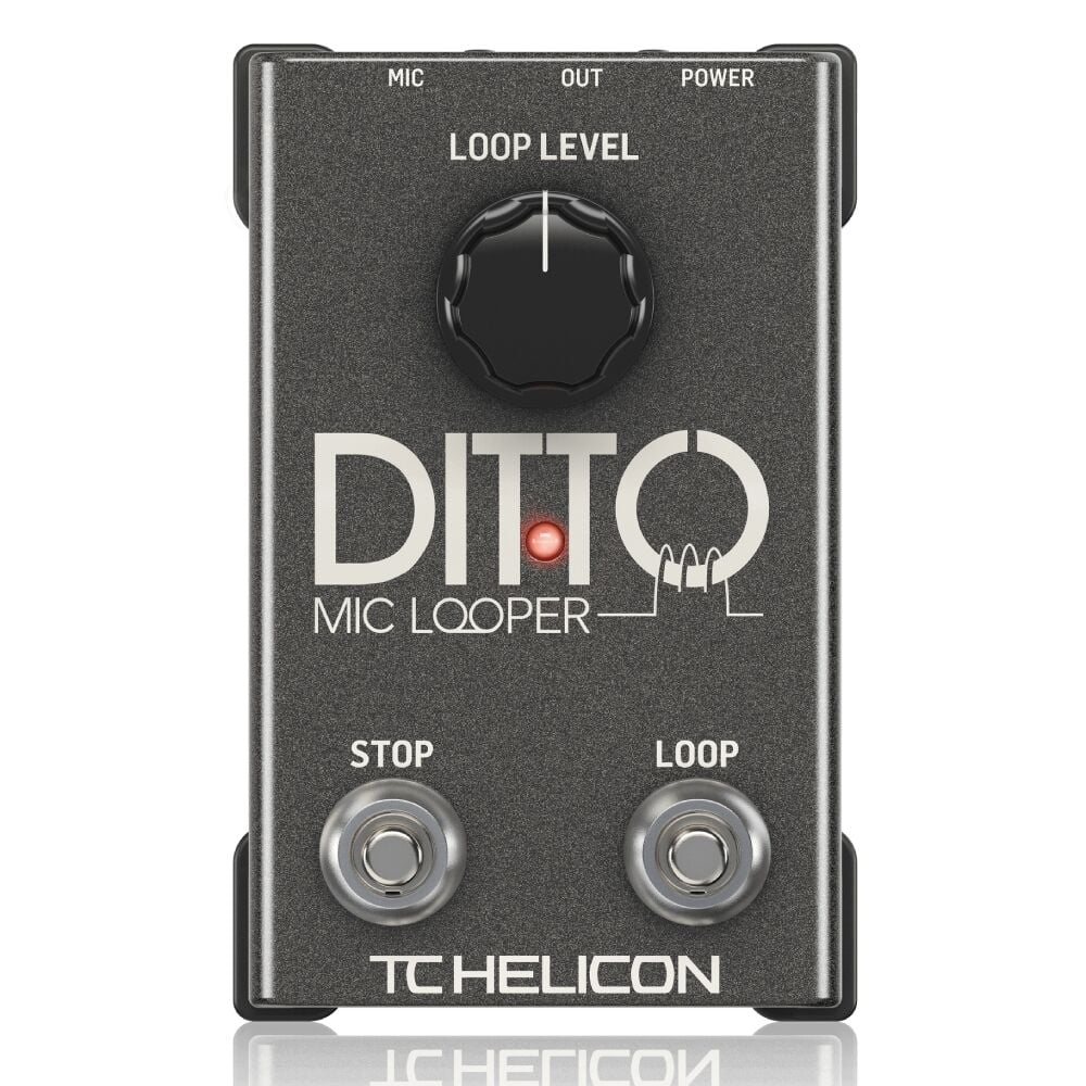 TC Helicon Ditto Mic Looper Vokal Efekt Pedalı