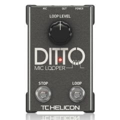 TC Helicon Ditto Mic Looper Vokal Efekt Pedalı