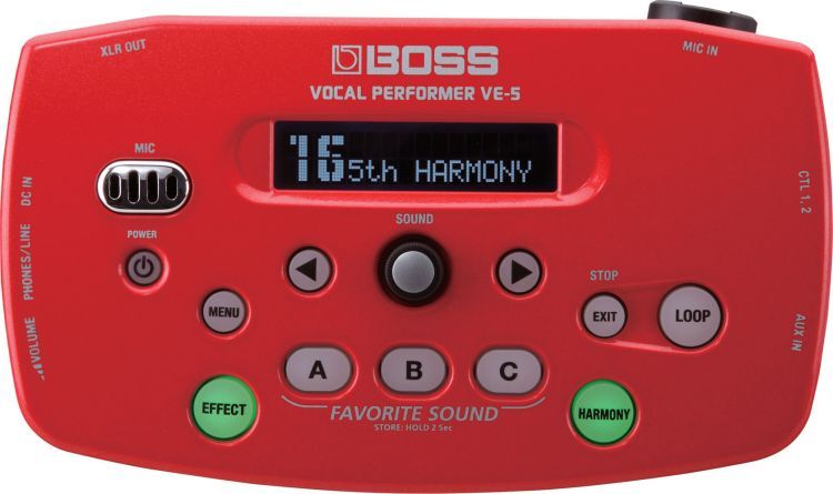 Boss VE-5-RD Vokal Performer Vokal Prosesörü