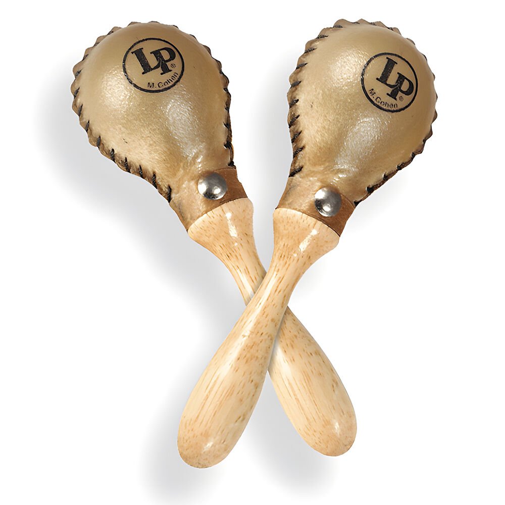 LATIN PERCUSSION LP285 Mini Rawhide Maracas (Çift)