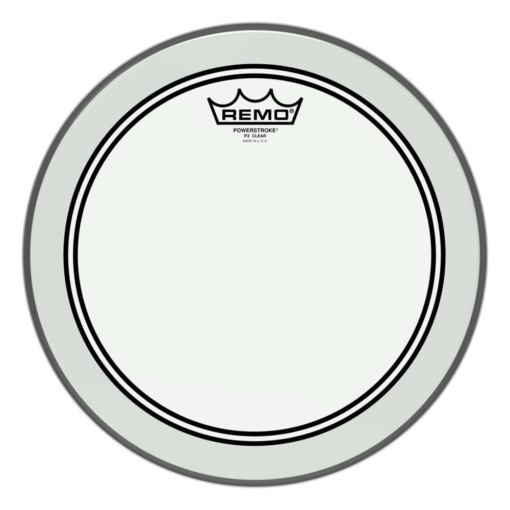 REMO P3-0312-BP- Powerstroke® P3 Şeffaf 12'' Davul Derisi