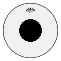 REMO CS-0314-10- Controlled Sound® Şeffaf Top Black Dot™ 14'' Davul Derisi