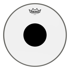 REMO CS-0313-10- Controlled Sound® Şeffaf Top Black Dot™ 13'' Davul Derisi