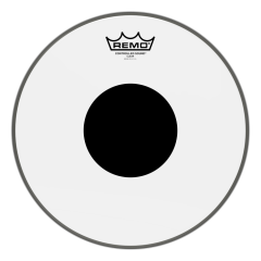 REMO CS-0312-10- Controlled Sound® Şeffaf Top Black Dot™ 12'' Davul Derisi