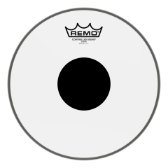 REMO CS-0310-10- Controlled Sound® Şeffaf Top Black Dot™ 10'' Davul Derisi