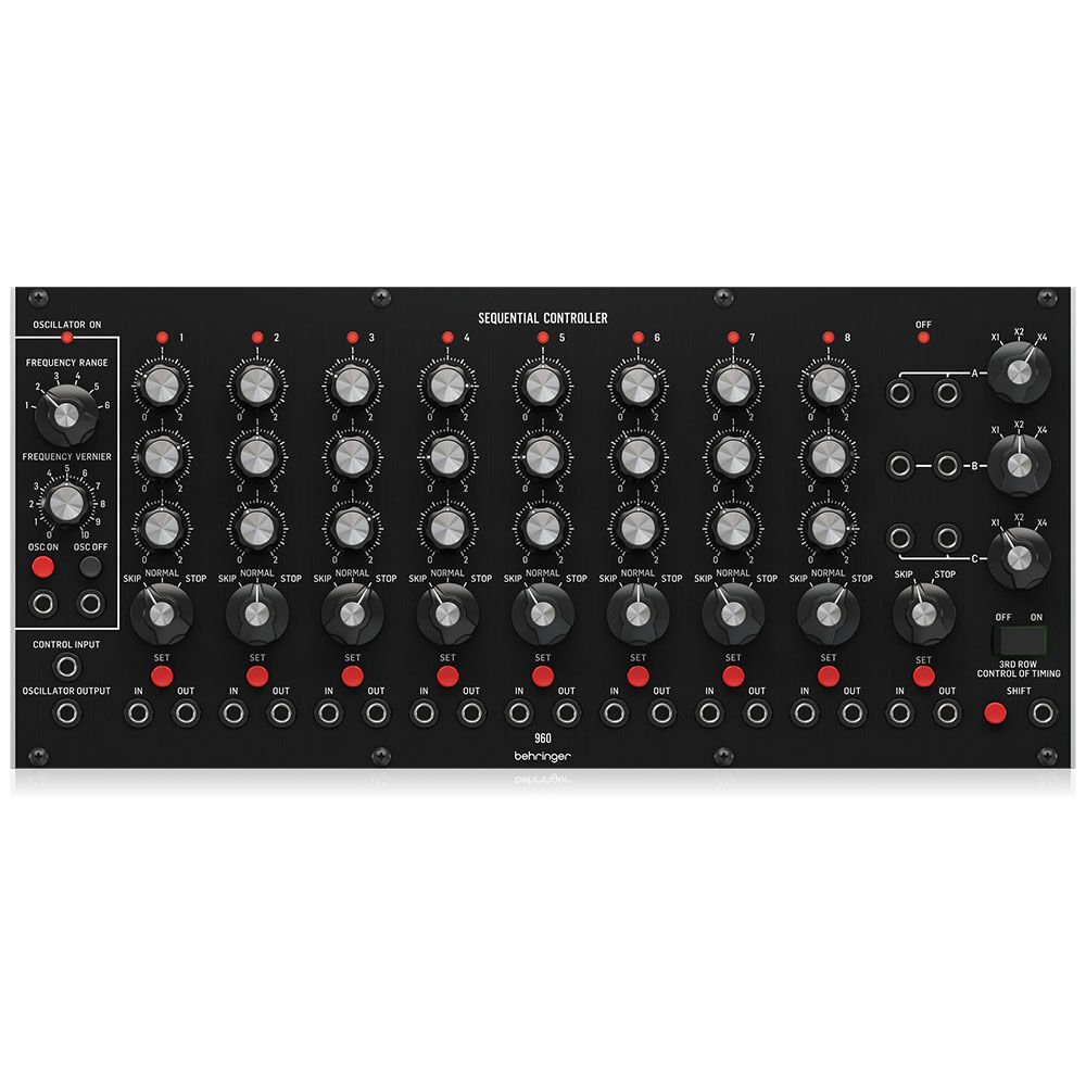 BEHRINGER Eurorack için Efsanevi Analog Adım Sıralayıcı Modülü