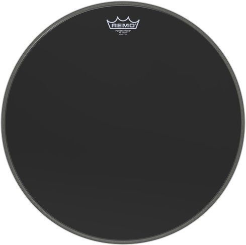 REMO P3-1018-ES- Powerstroke® P3 Ebony® 18'' Bas Davul Derisi