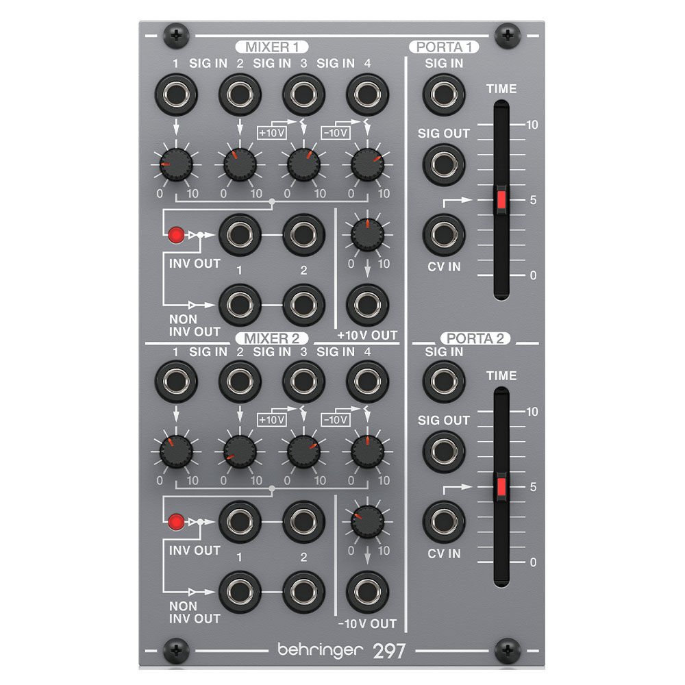 BEHRINGER Eurorack için Efsanevi Analog Portamento Denetleyici ve CV Yardımcı Programları