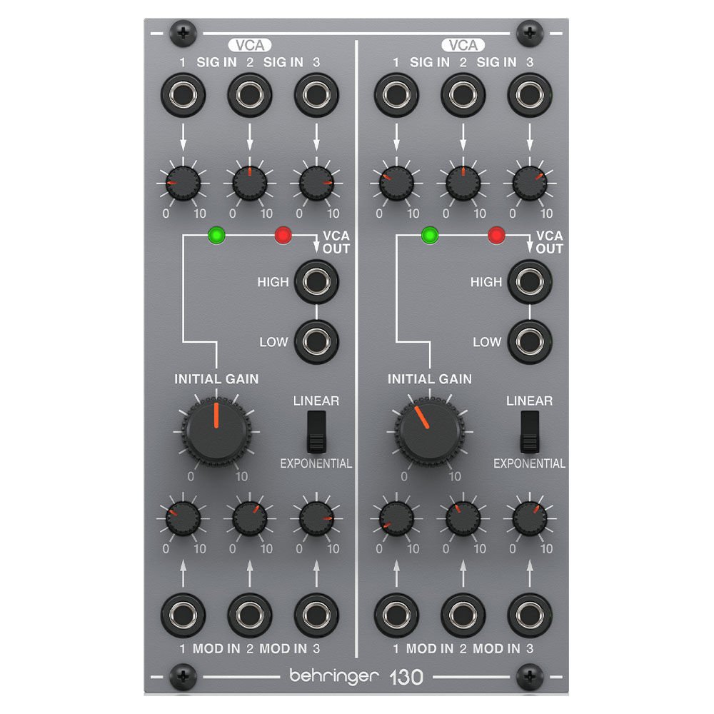 BEHRINGER Eurorack için Efsanevi Analog Çift VCA Modülü