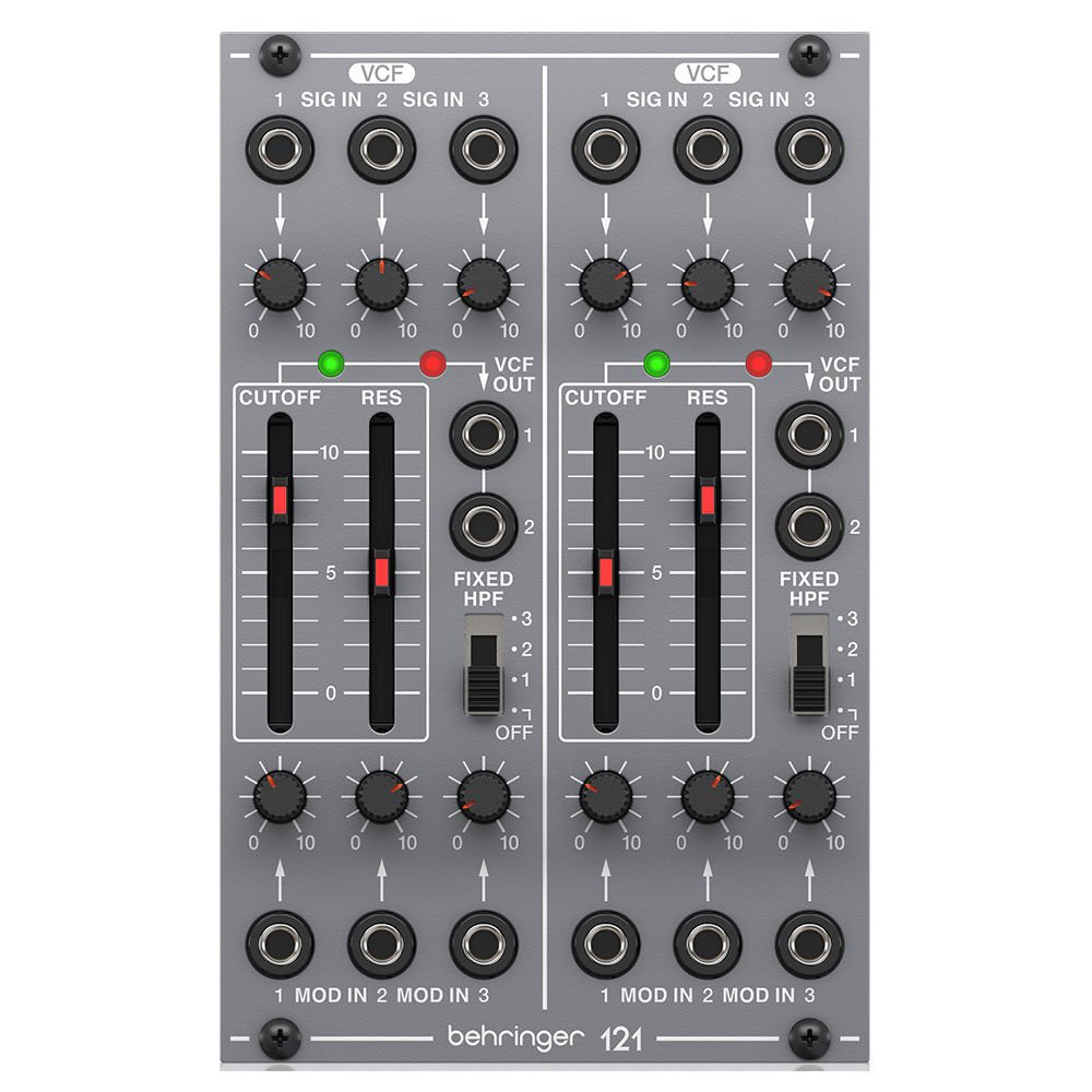 BEHRINGER Eurorack için Efsanevi Analog Çift VCF Modülü