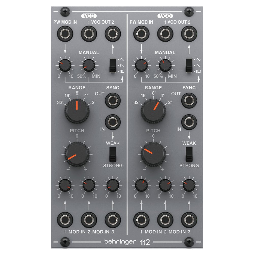 BEHRINGER Eurorack için Efsanevi Analog Çift VCO Modülü