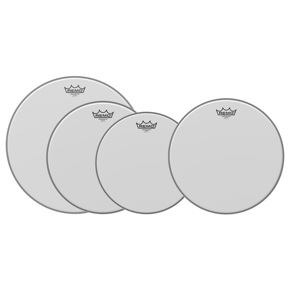 REMO PP-0112-BA- Ambassador® Kumlu Deri Seti (12''/13''/14''/16'')