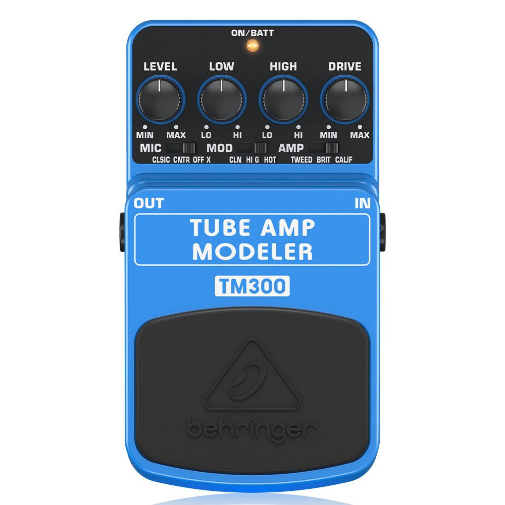 BEHRINGER TUBE AMP MODELER TM300 / Pedal