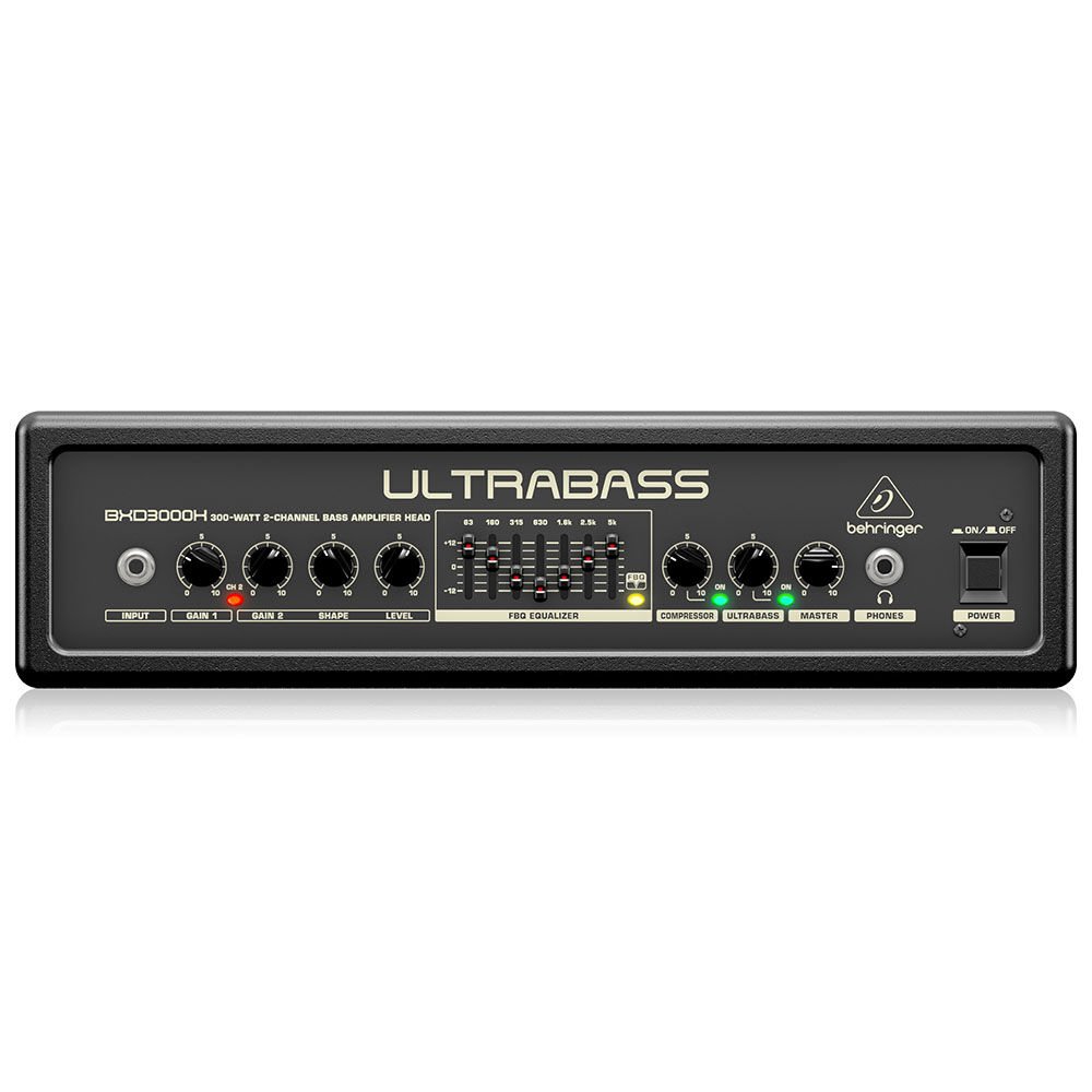 BEHRINGER  300 Watt 2 Kanallı Bas Amplifikatör Kafa
