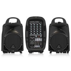 BEHRINGER 500 Watt 6 Kanallı Taşınabilir PA Sistemi