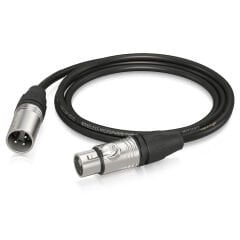 BEHRINGER Altın Performanslı 1,5 m (5 ft) XLR Konnektörlü Mikrofon Kablosu