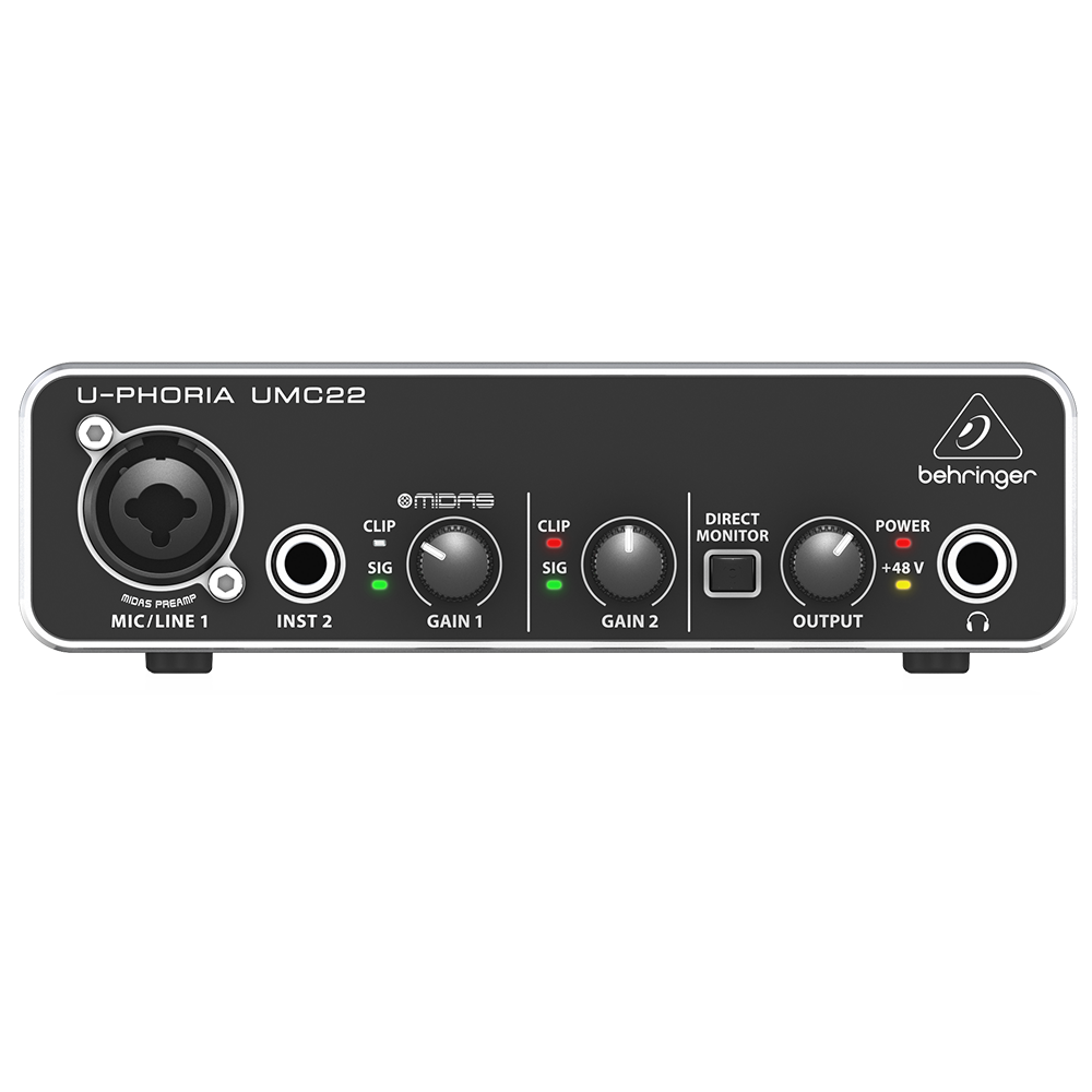 BEHRINGER U-PHORIA UMC22 Ses Kartı