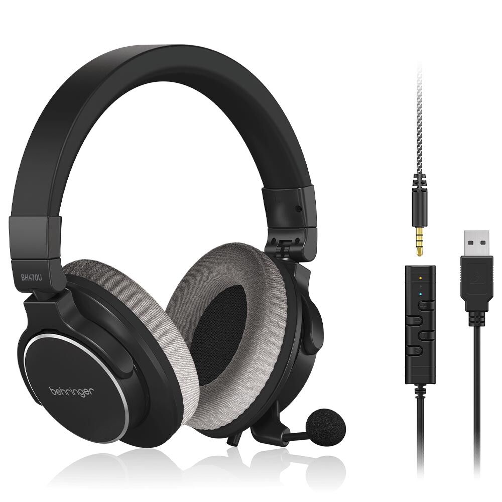 BEHRINGER BH470U Mikrofonlu USB Gaming ve Yayıncı Kulaklığı