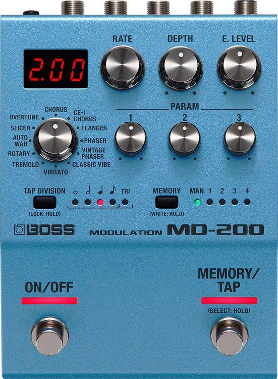 BOSS MD-200 Modulation Pedalı