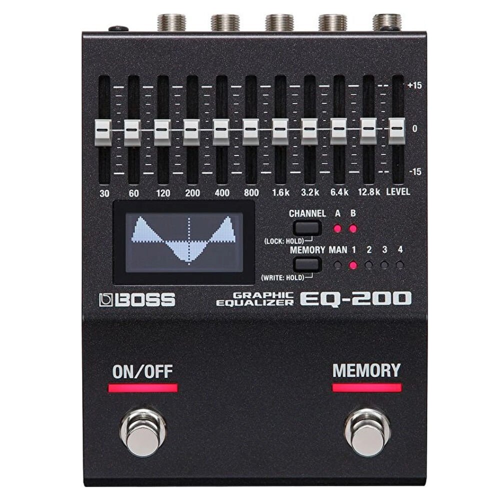 BOSS EQ-200 Programmable Stereo Graphic Equalizer