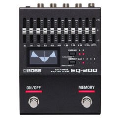 BOSS EQ-200 Programmable Stereo Graphic Equalizer