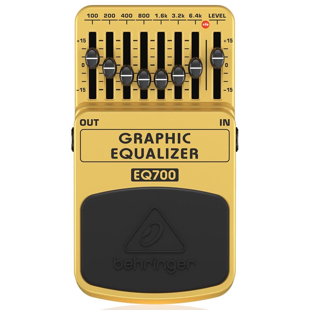 BEHRINGER EQ700 7-Bant Grafik Ekolayzer Pedal