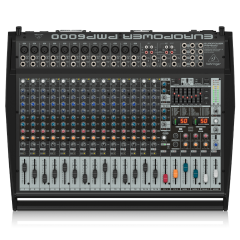 BEHRINGER EUROPOWER PMP6000 1600W 20 Kanal Power Mikser