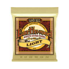 Ernie Ball P02004  Earthwood Light 80/20 Bronze 0.11 - 0.52 Akustik Gitar Teli