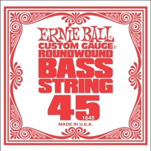 Ernie Ball P01645 .045 Nickel Wound Bas Tek Tel