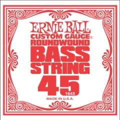 Ernie Ball P01645 .045 Nickel Wound Bas Tek Tel